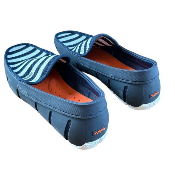 Swims Striped Venetian Loafers Boat Shoe Water Moccasin Men’s Slip On - Picture 12 of 13